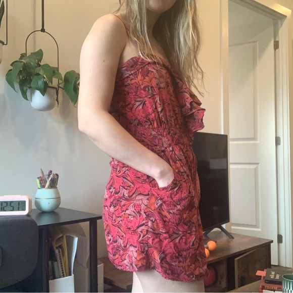 Cotton Candy Floral Summer Mini Dress - Picture 10 of 11